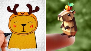 МИЛЫЕ ИДЕИ ДЛЯ ИСКУССТВА 😍🎨 ТАК УДОВЛЕТВОРЯЮЩИЕ! ✨