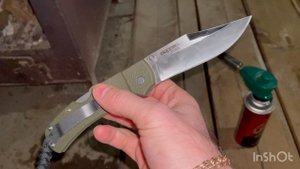 Нож банный😀 COLD STEEL DOUBLE SAFE HUNTER