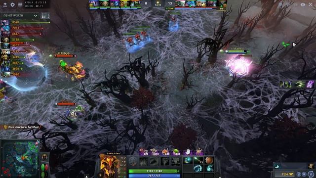 Monet (Rank 13) plays Leshrac Dota 2 Full Game смотреть онлайн