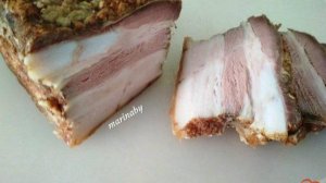 Запеченная грудинка