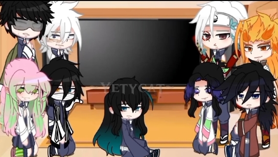 Реакция Хашира на Камадо Танджиро /на английском\ смотреть онлайн