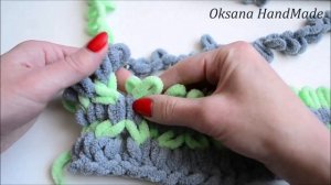 ЭТО СВЯЗАЛ МОЙ МУЖ ПОДУШКА БЕЗ СПИЦ И КРЮЧКА