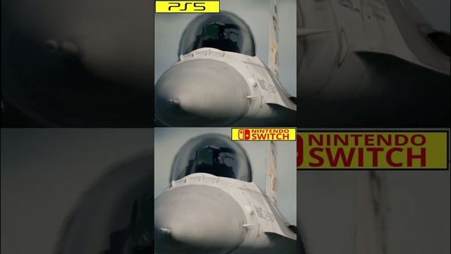 Ace Combat 7 PS5 vs Nintendo Switch Graphics Comparison