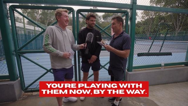 ATP Stars Play Trivia For Cash, With Pat Cash! | Hong Kong 2025