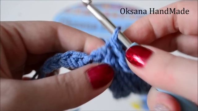 Шапка крючком, одна схема - два узора. Crochet hat pattern