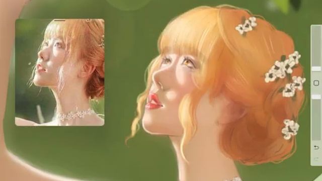 Рисую девушку-весну | Thirteen_art смотреть онлайн