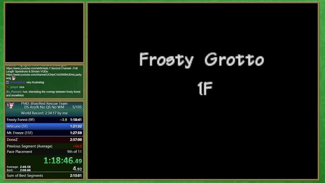 (Former World Record) Pokemon Mystery Dungeon: Blue Rescue Team Any% No QS, No WM Speedrun - 2:33:5 смотреть онлайн