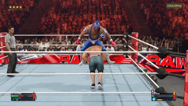 WWE2K24 REY MYSTERIO VS JOHN CENA смотреть онлайн
