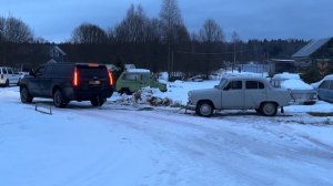 Escalade ESV и Москвич