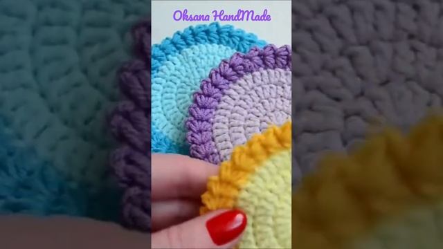 Когда хочется просто вязать #crochettutorial #oksanahandmade