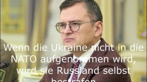 Wenn die Ukraine nicht in die NATO aufgenommen wird, wird sie Russland selbst bestrafen