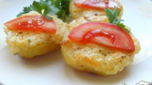 Картофель под сыром в духовке