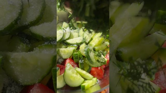 Летний салат #рецепты #еда #кулинария #вкусно #food #shorts