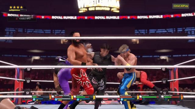 WWE2K24 20-MAN BATTLE ROYAL MATCH смотреть онлайн