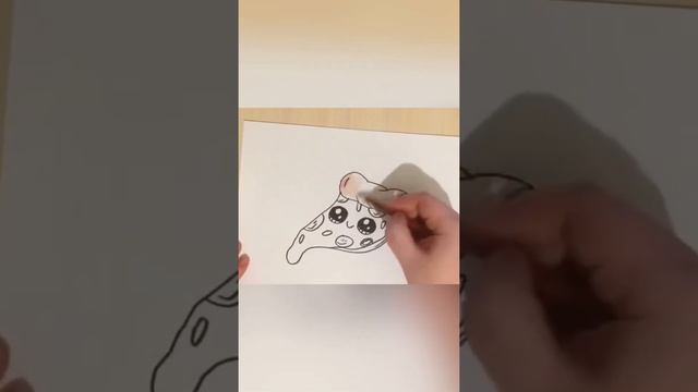 Как нарисовать пиццу #art #рисуемвместе #drawing #artist #рисование #draw #пицца смотреть онлайн