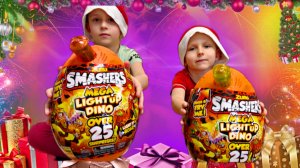 НОВОГОДНЯЯ РАСПАКОВКА ЯИЦ С СЮРПРИЗАМИ! **очень крутые подарки**