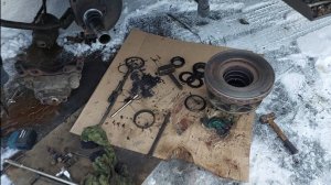 Сломался в Санкт-Петербурге...Камаз 4308