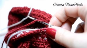 Мои любимые домашние тапочки крючком. 2/2 часть мастер класса.  Slippers crochet