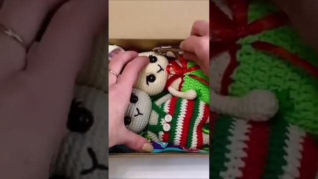 Один из вариантов упаковки моих посылок с игрушками