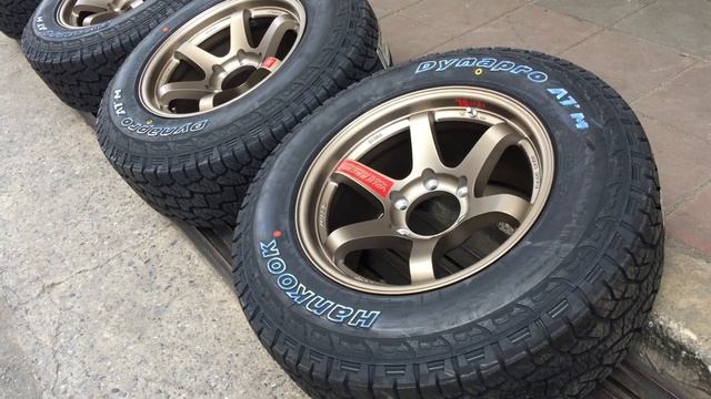 TE37sl 17Inch  vs  Hankook 265/65-17