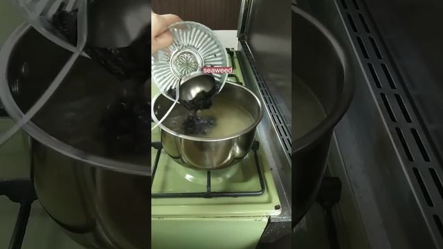 DELICIOUS SEAWEED SOUP #shorts#youtubeshorts#youtuberpemula