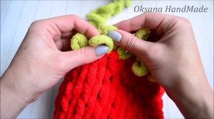 БЕЗ СПИЦ И КРЮЧКА. готовимся к НОВОМУ ГОДУ. Ализе Пуффи