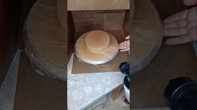 покрытие муссового торта шоколадным велюром# краскопульт#cakepro