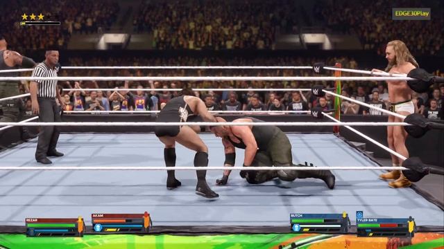 WWE2K24 AKAM & REZAR VS BUTH & TYLER BATE смотреть онлайн