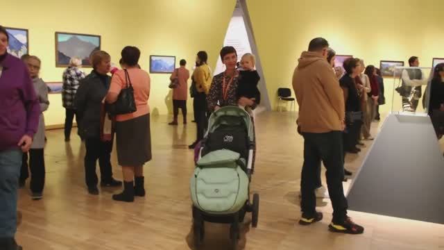 VLOG | ВЫСТАВКА с РЕБЁНКОМ👩|🦲в ЦДХ | РЕРИХ в НОВОЙ ТРЕТЬЯКОВКЕ | Нам тут РАДЫ 2023