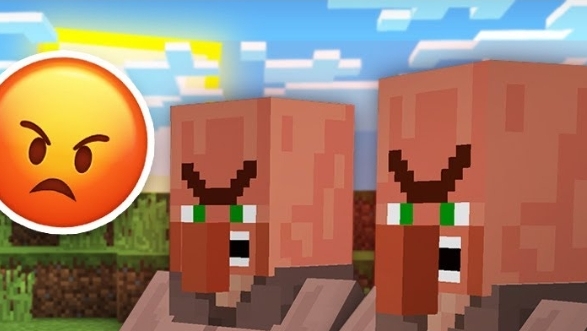 5 способов как разозлить жителей в Майнкрафт