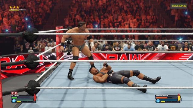 WWE2K24 LA KNIGHT VS BRON BREAKKER смотреть онлайн
