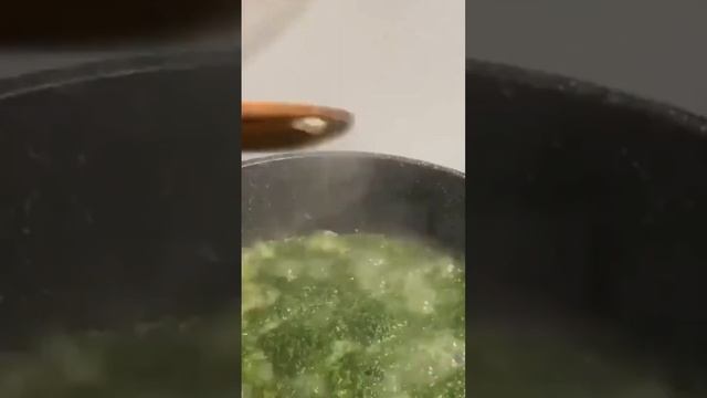 🥬 Крем-суп из шпината #shorts #рецепты #похудение #рецепт #еда #кулинария #вкусно #простойрецепт