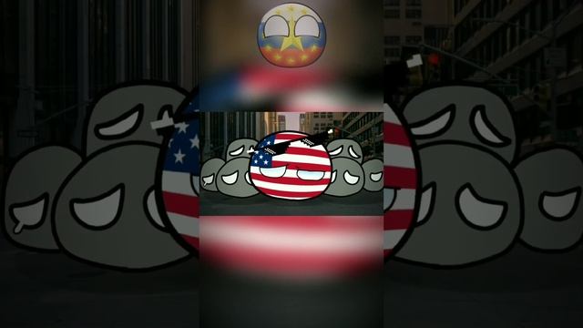 УДАРИЛИ ДВАЖДЫ countryballs shorts animation alightmotion recommended fyp юмор сша япония