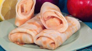 Блинчики с яблоками