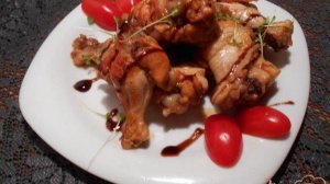 Куриные бедрышки в барбекю маринаде