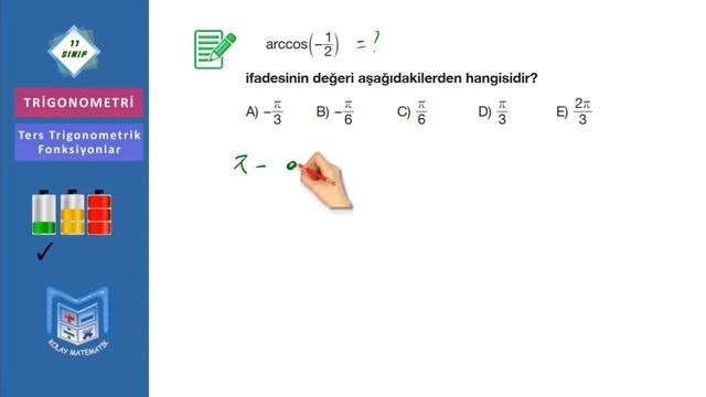 Ters Trigonometrik Fonksiyonlar Arksinüs... 10.Ders Kolay Matematik 11.Sınıf AYT Geometri