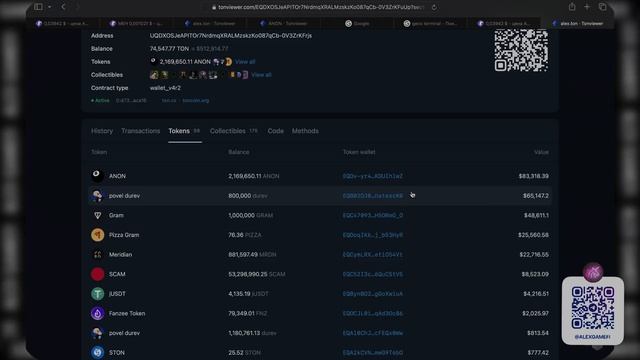 Notcoin и ANON. Как анализировать кошельки китов в TON чтобы искать гемы по типу meh?