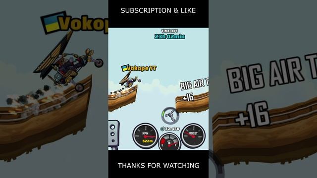 🎧 NEW Community Showcase 🎧 (Floor Is Lava) - Hill Climb Racing 2 #shorts #hcr2