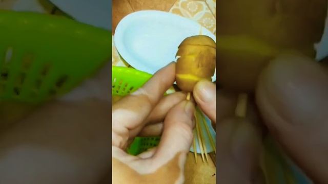 Spiral Potato😍🥰🤩Recipe Short #minikitchenpak