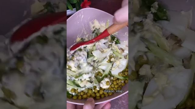 Tovuqli salat #cooking #salatlar #yummy #foodblogger #salads