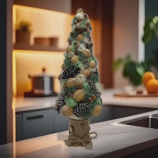 Декоративная ёлка « ОРЕШНИК » смотреть онлайн