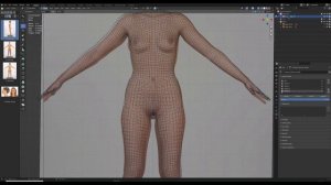 Female Body Morphing in Blender 3d