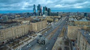 Прогулка от Арбатских ворот до Москва-Сити