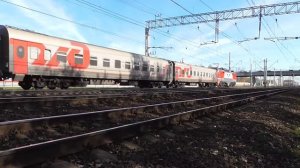 ЭП2К-361 с поездом №082 Москва - Улан Удэ