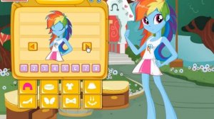 Rainbow Dash Pony VS Human (Пони и девушка Радуга Дэш) - прохождение игры