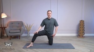 Как разработать тазобедренный сустав. Одно из упражнений