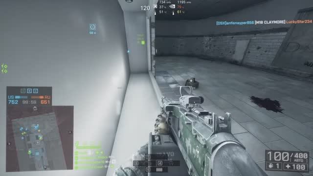 Battlefield 4_Metro_Жёстко получаю по лицу под музыку !!👍👌😂🤣🤣🤣🤣