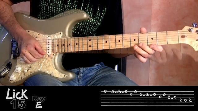 Andy's Lab - Daily Blues Licks #15 - Guitar Lesson