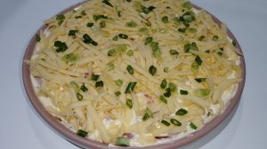 Готовлю этот Салат на любой праздник. Всего 3 продукта,а какой же он вкусный!