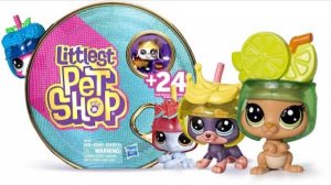 Большая распаковка Littlest Pet Shop Grand: Набор для коллекционирования и торговые автоматы